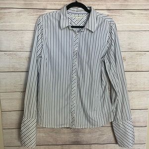 Tommy Hilfiger Black and White Women’s Dress Shirt